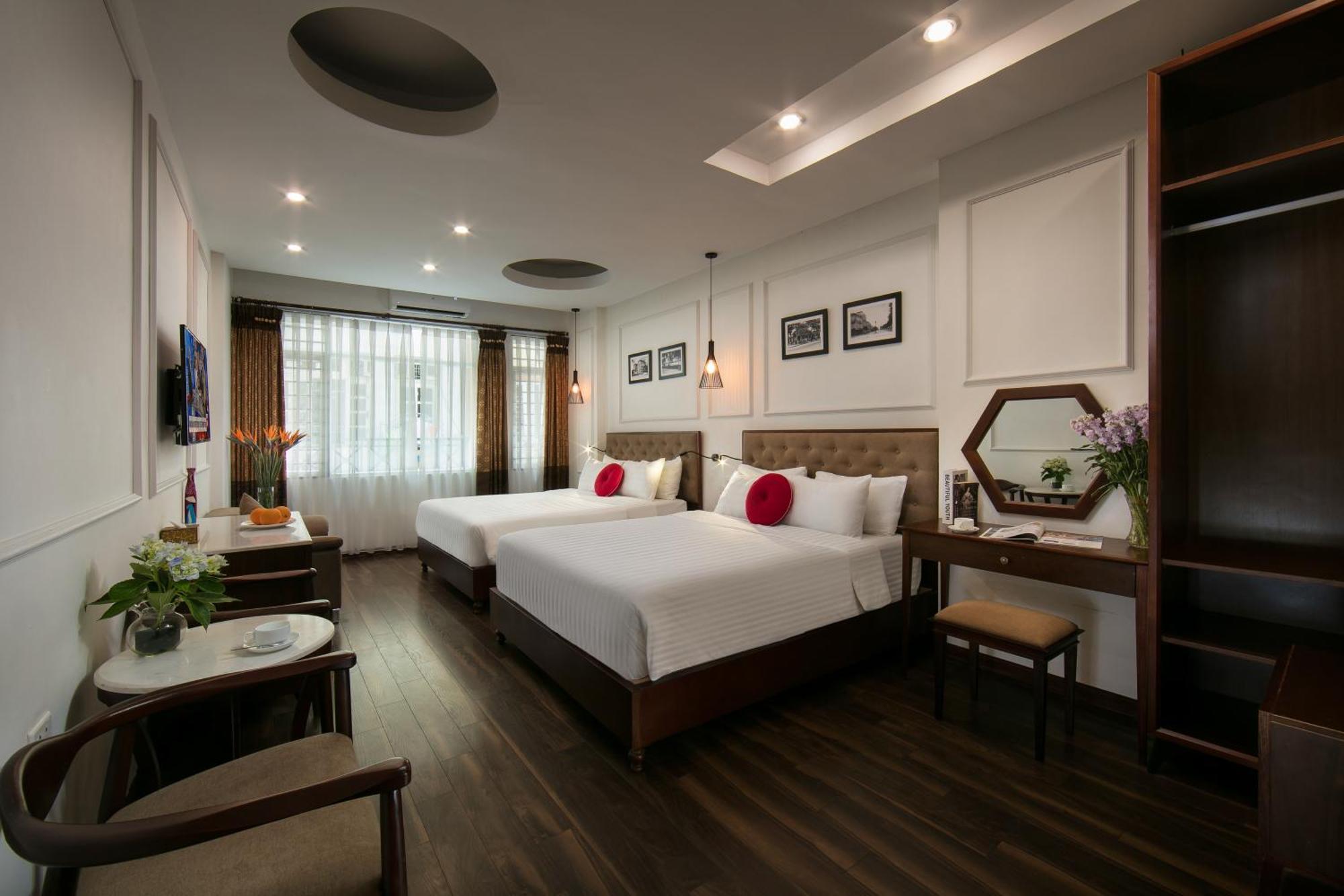Victory Legend Hotel & Spa Hanoi Bagian luar foto