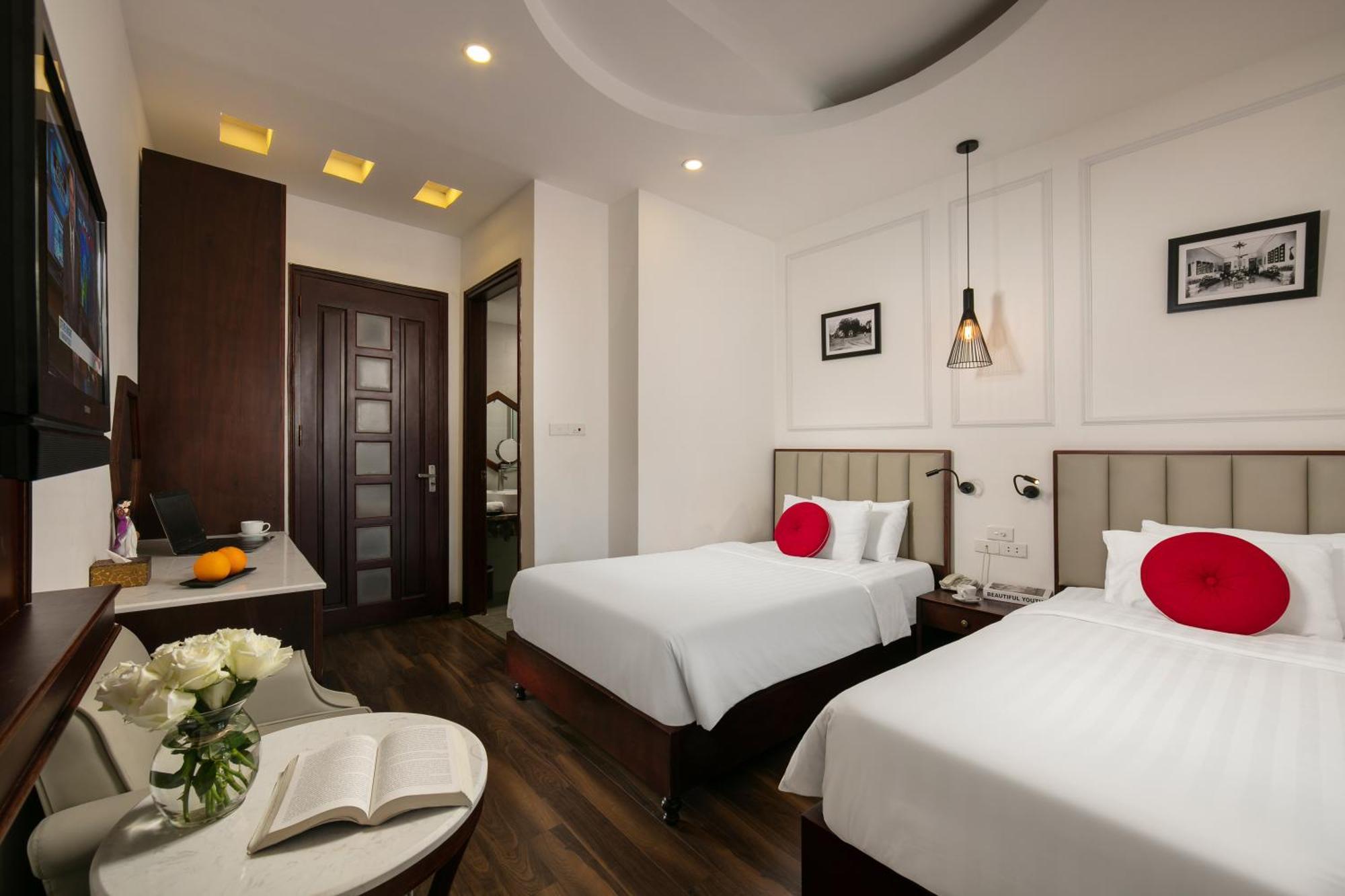 Victory Legend Hotel & Spa Hanoi Bagian luar foto