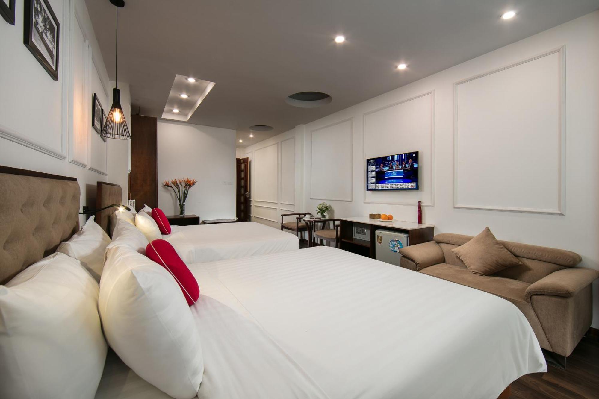 Victory Legend Hotel & Spa Hanoi Bagian luar foto