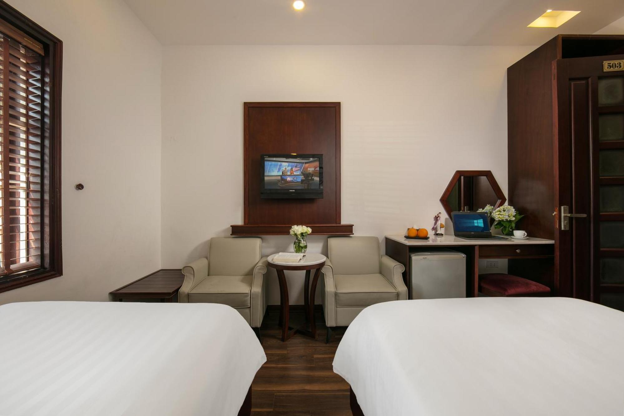 Victory Legend Hotel & Spa Hanoi Bagian luar foto
