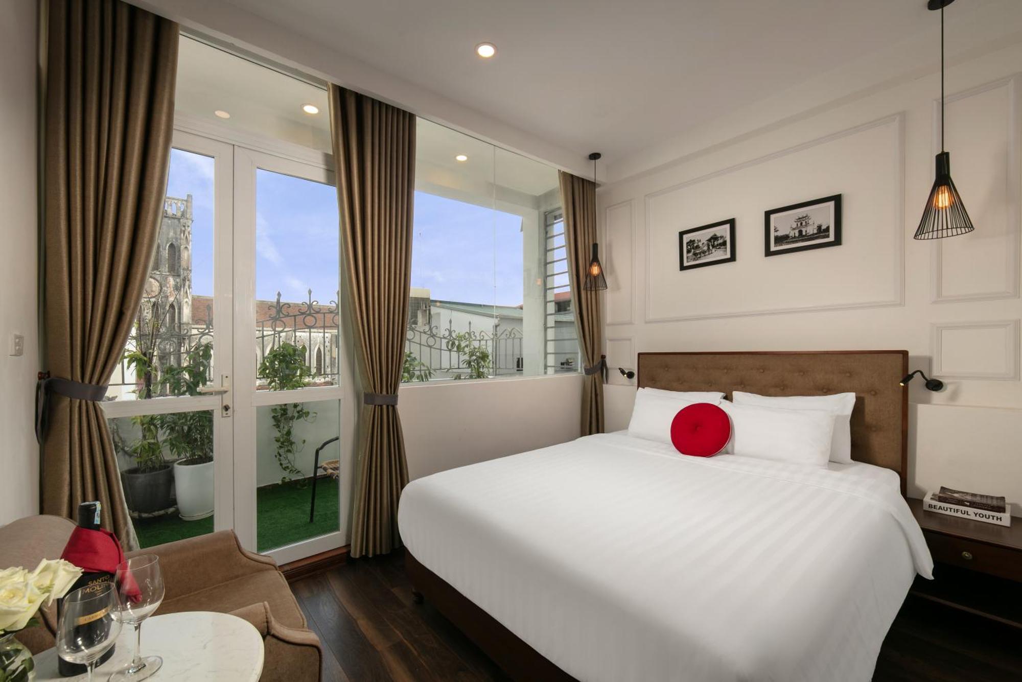 Victory Legend Hotel & Spa Hanoi Bagian luar foto